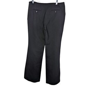 Leon Max limited edition Flared dress pant size 12 black Wool blend #1108A01